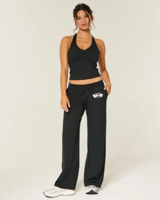 Pantalones holgados con estampado gráfico Active Recharge de Gilly Hicks