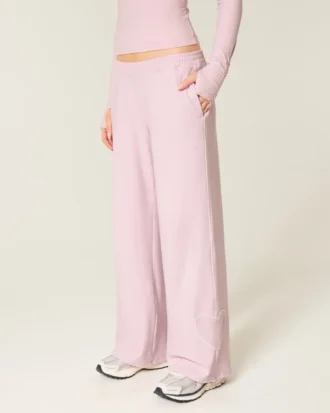 Pantalones holgados con puntas en forma de corazón Gilly Hicks Active Recharge