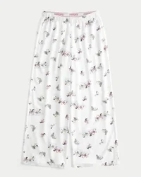 Pantalones holgados de franela Pantalones holgados de franela