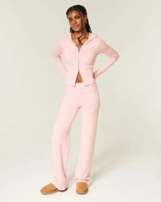 Pantalones rectos con vuelta de punto de Gilly Hicks Pantalones rectos con vuelta de punto de Gilly Hicks