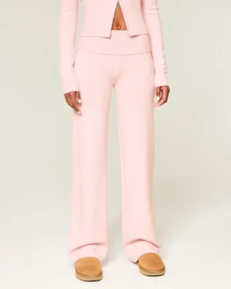 Pantalones rectos con vuelta de punto de Gilly Hicks Pantalones rectos con vuelta de punto de Gilly Hicks