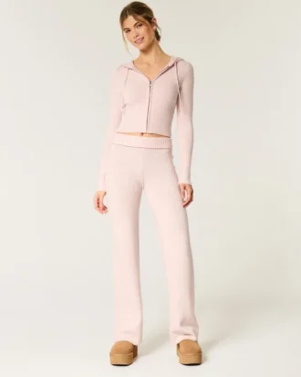 Pantalones rectos de punto de Gilly Hicks Pantalones rectos de punto de Gilly Hicks