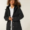 Parka con forro de piel sintética Parka con forro de piel sintética
