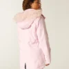 Parka con forro de piel sintética Parka con forro de piel sintética