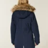 Parka con forro de piel sintética Parka con forro de piel sintética