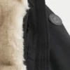 Parka con forro de piel sintética Parka con forro de piel sintética