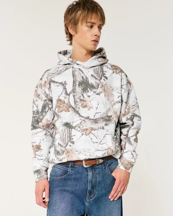 Sudadera con capucha Boxy Camo Sudadera con capucha Boxy Camo