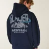 Sudadera con capucha Boxy Glacier Montana Graphic Sudadera con capucha Boxy Glacier Montana Graphic