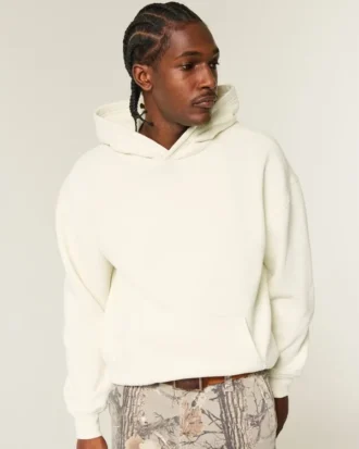 Sudadera con capucha cuadrada