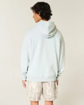 Sudadera con capucha cuadrada