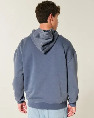 Sudadera con capucha cuadrada