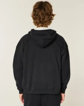 Sudadera con capucha, forro térmico y cremallera Sudadera con capucha, forro térmico y cremallera