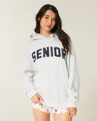 Sudadera con capucha oversize para personas mayores