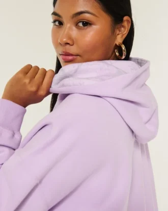 Sudadera con capucha oversize y forro de camuflaje