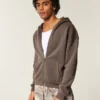 Sudadera con capucha y cremallera Sudadera con capucha y cremallera
