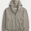 Sudadera con capucha y cremallera Sudadera con capucha y cremallera