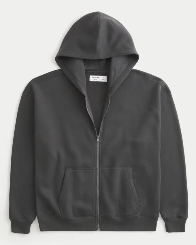 Sudadera con capucha y cremallera Sudadera con capucha y cremallera