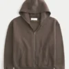 Sudadera con capucha y cremallera Sudadera con capucha y cremallera