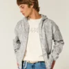Sudadera con capucha y cremallera Boxy Camo Sudadera con capucha y cremallera Boxy Camo