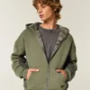 Sudadera con capucha y cremallera con forro de sherpa Hollister x Crocs Sudadera con capucha y cremallera con forro de sherpa Hollister x Crocs