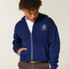 Sudadera con capucha y cremallera con gráfico del Chelsea Football Club Sudadera con capucha y cremallera con gráfico del Chelsea Football Club