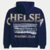 Sudadera con capucha y cremallera con gráfico del Chelsea Football Club Sudadera con capucha y cremallera con gráfico del Chelsea Football Club