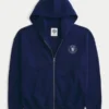 Sudadera con capucha y cremallera con gráfico del Chelsea Football Club Sudadera con capucha y cremallera con gráfico del Chelsea Football Club
