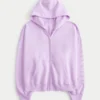 Sudadera con capucha y cremallera Hollister Feel Good Graphic Sudadera con capucha y cremallera Hollister Feel Good Graphic