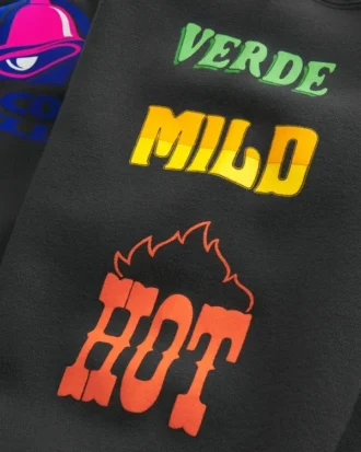 Sudadera con capucha y cremallera Hollister x Taco Bell Boxy Graphic