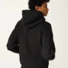 Sudadera con capucha y cremallera recta con estampado Good Luck Sudadera con capucha y cremallera recta con estampado Good Luck