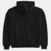 Sudadera con capucha y cremallera recta con estampado Good Luck Sudadera con capucha y cremallera recta con estampado Good Luck