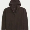 Sudadera con capucha y cremallera térmica Sudadera con capucha y cremallera térmica