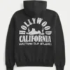 Sudadera con capucha y estampado Boxy Hollywood Sudadera con capucha y estampado Boxy Hollywood