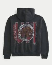 Sudadera con capucha y estampado de baloncesto de la Universidad de Houston Cougars