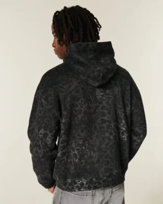 Sudadera con capucha y estampado de leopardo Dodge Hellcat Sudadera con capucha y estampado de leopardo Dodge Hellcat