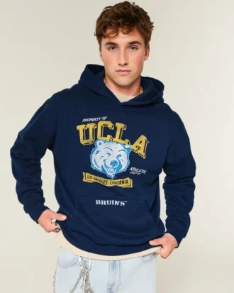 Sudadera con capucha y estampado de los Bruins de la Universidad de California, Los Ángeles Sudadera con capucha y estampado de los Bruins de la Universidad de California, Los Ángeles