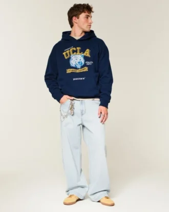 Sudadera con capucha y estampado de los Bruins de la Universidad de California, Los Ángeles Sudadera con capucha y estampado de los Bruins de la Universidad de California, Los Ángeles