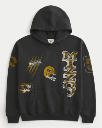 Sudadera con capucha y estampado de los Missouri Tigers de la Universidad de Missouri Sudadera con capucha y estampado de los Missouri Tigers de la Universidad de Missouri