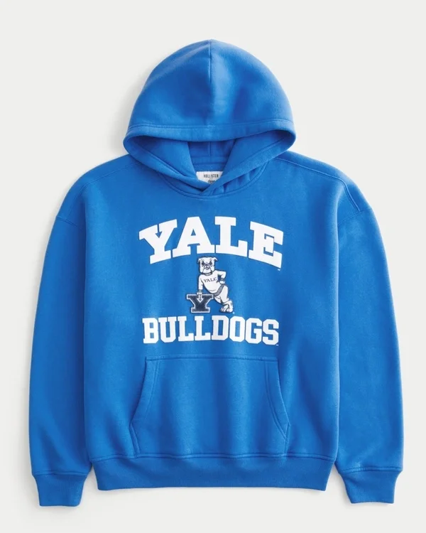 Sudadera con capucha y estampado de los Yale Bulldogs Sudadera con capucha y estampado de los Yale Bulldogs