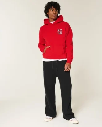 Sudadera con capucha y estampado del equipo Wolfpack de la Universidad Estatal de Carolina del Norte Sudadera con capucha y estampado del equipo Wolfpack de la Universidad Estatal de Carolina del Norte