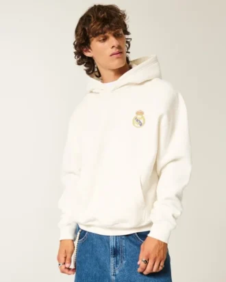 Sudadera con capucha y estampado del Real Madrid CF Sudadera con capucha y estampado del Real Madrid CF