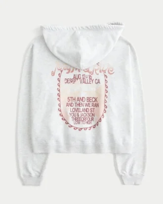 Sudadera con capucha y estampado Easy Palm Drive