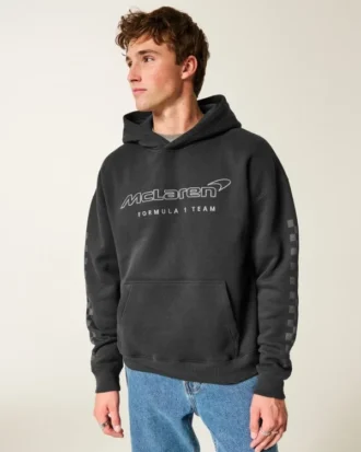 Sudadera con capucha y estampado McLaren Sudadera con capucha y estampado McLaren
