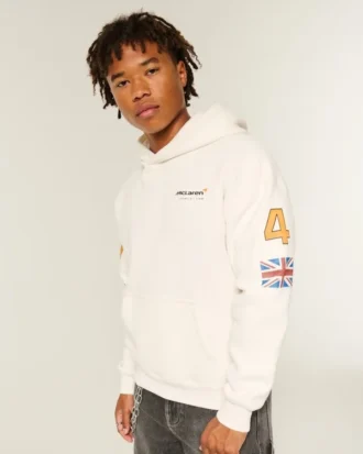 Sudadera con capucha y estampado McLaren Sudadera con capucha y estampado McLaren