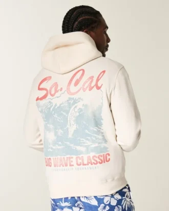 Sudadera con capucha y estampado surfero So Cal
