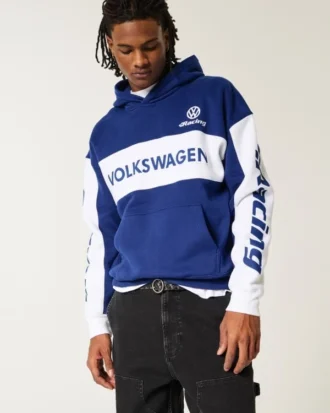 Sudadera con capucha y estampado Volkswagen Racing