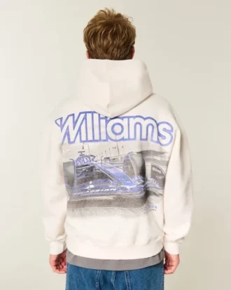 Sudadera con capucha y estampado Williams Racing