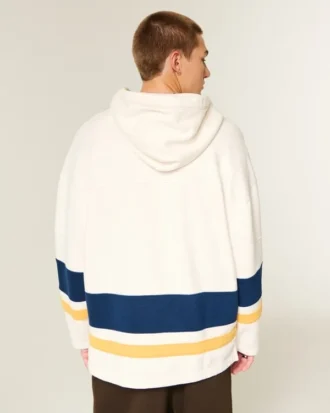 Sudadera con capucha y gráfico de hockey de la Universidad de Notre Dame Fighting Irish