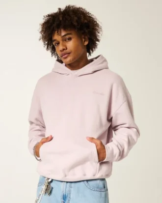 Sudadera con capucha y logo cuadrado Sudadera con capucha y logo cuadrado