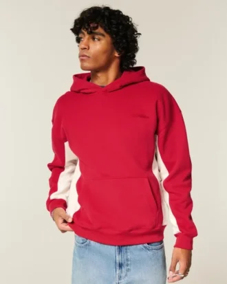 Sudadera con capucha y logo cuadrado